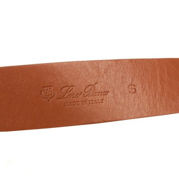 Loro Piana Belt Tan Brown Leather Knot Belt main image 6